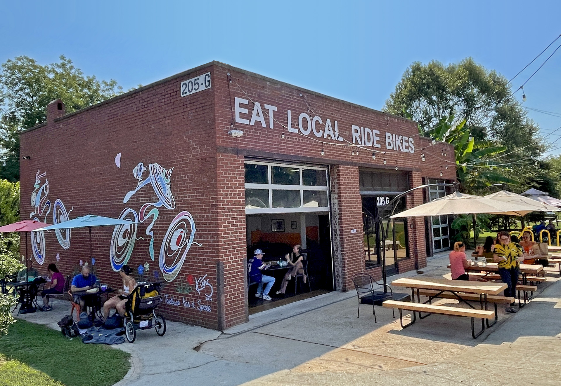 Swamp Rabbit Cafe Interior